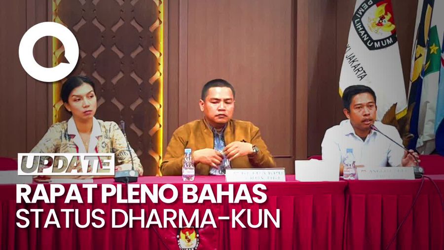 KPU Gelar Rapat Pleno 19 Agustus, Bahas Nasib Dharma-Kun di Pilgub Jakarta