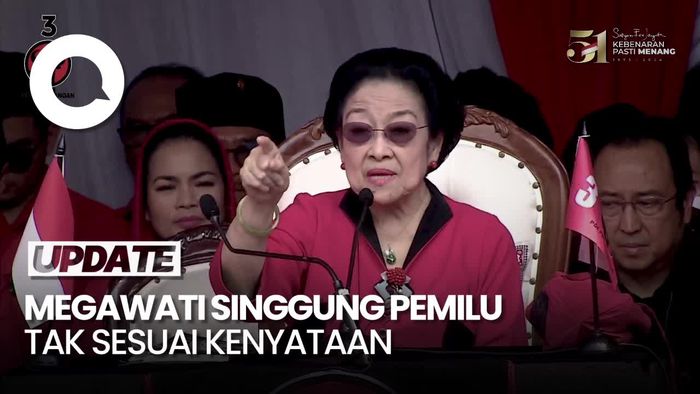 Singgung Pemilu Tak Sesuai Kenyataan, Megawati Ajak Kader Pilih Pemimpin yang Mumpuni
