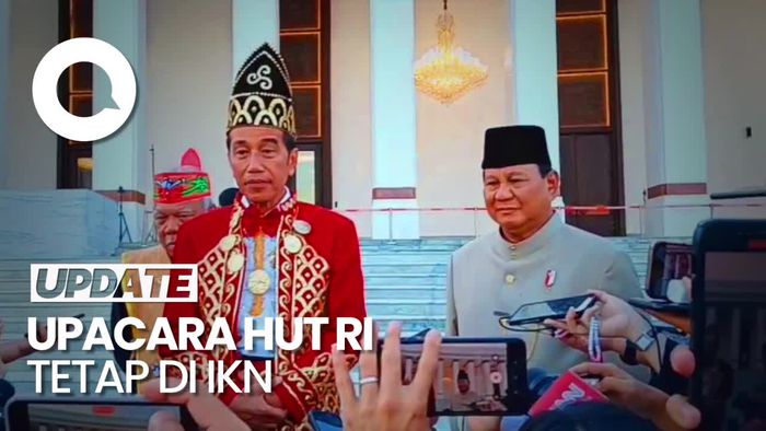 Prabowo Tegaskan Upacara HUT RI Tahun Depan Tetap Digelar di IKN