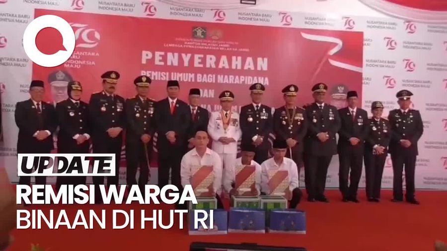 3.636 Warga Binaan Lapas Jambi Terima Remisi di HUT ke-79 RI