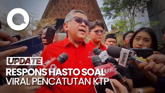 Viral KTP Dicatut, Hasto: Ada Upaya Mobilisasi Ciptakan Calon Tandingan