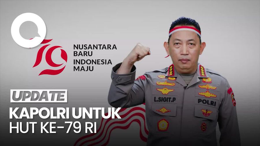 HUT ke-79 RI, Kapolri: Nusantara Baru, Indonesia Maju