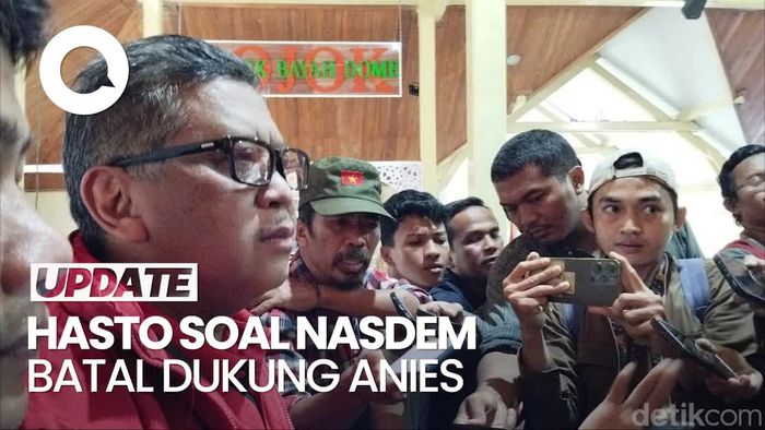 NasDem Batal Dukung Anies di Pilgub DKI, Hasto Nilai Ada yang Ditutupi