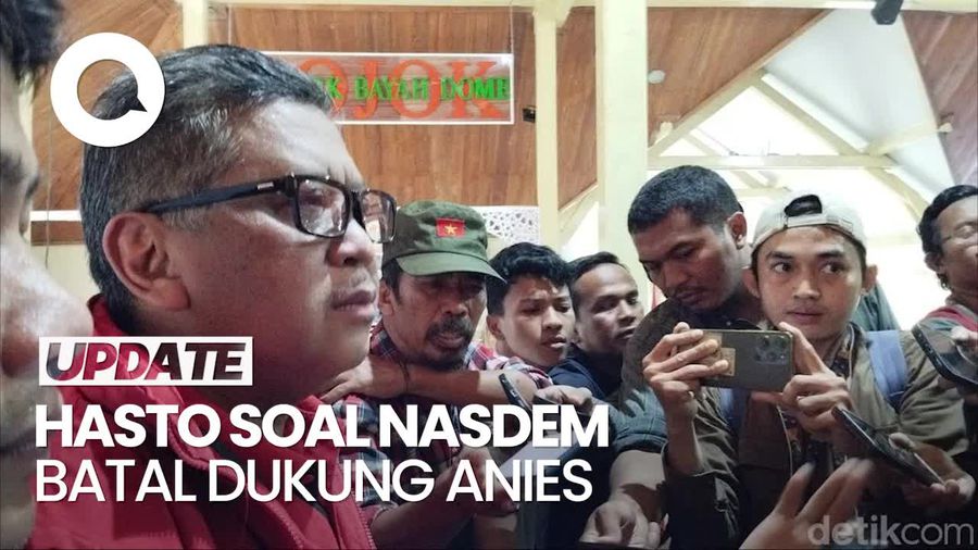 NasDem Batal Dukung Anies di Pilgub DKI, Hasto Nilai Ada yang Ditutupi
