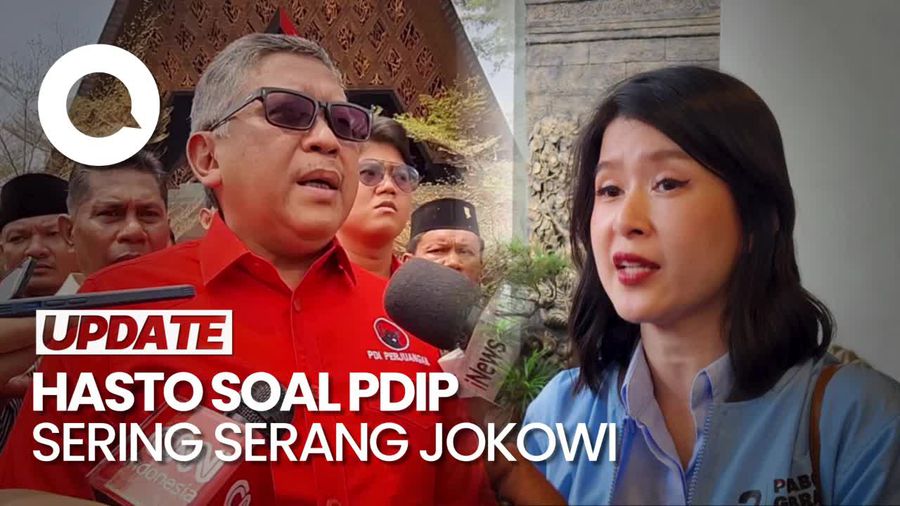 Hasto Balas Grace Natalie: Demokrasi Diselewengkan, Masa Kita Diamkan?