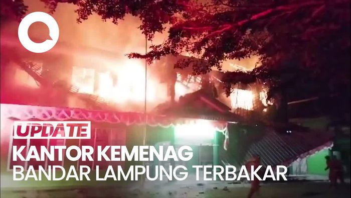 Kantor Kemenag Bandar Lampung Terbakar, Dokumen-Arsip Ludes