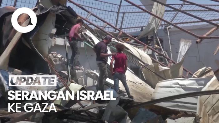 Israel Kembali Bombardir Gaza, 17 Warga Palestina Tewas