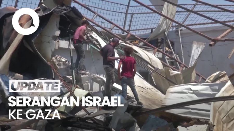 Israel Kembali Bombardir Gaza, 17 Warga Palestina Tewas