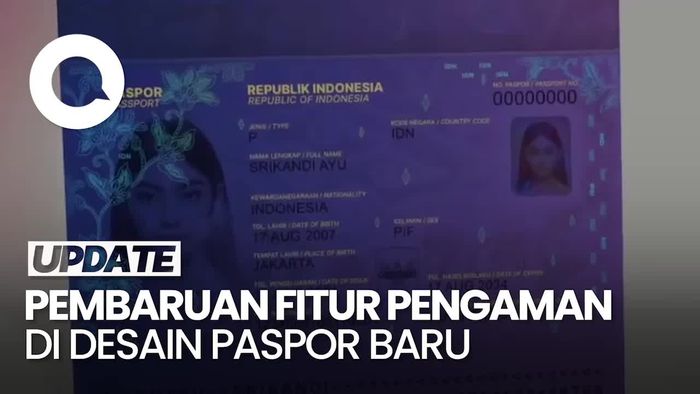 Kombinasi Fitur Pengaman di Bahan Paspor Indonesia yang Baru