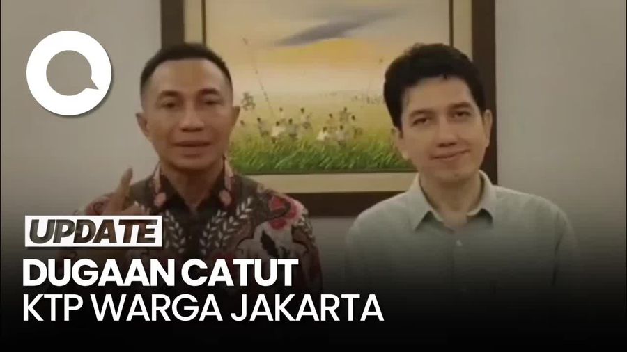 Diduga Catut KTP Warga Jakarta, Dharma Pongrekun Buka Suara