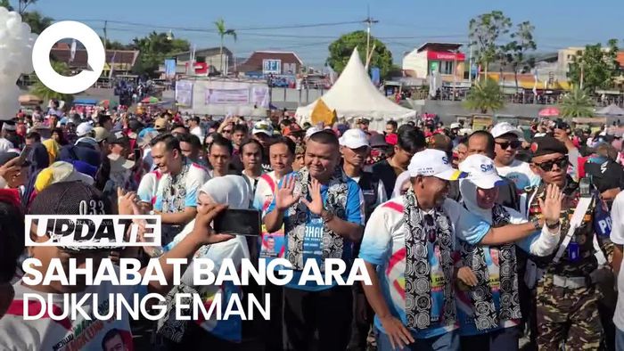 Massa Sahabat Bang Ara Dukung Eman Jadi Bupati Majalengka