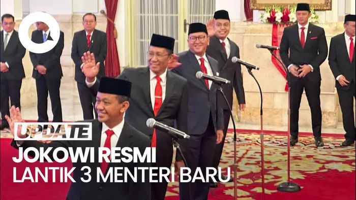 Daftar Nama Menteri, Wamen, dan Kepala Badan yang Resmi Dilantik Jokowi