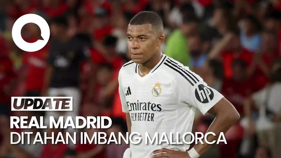 Mallorca Rusak Debut Kylian Mbappe di Real Madrid