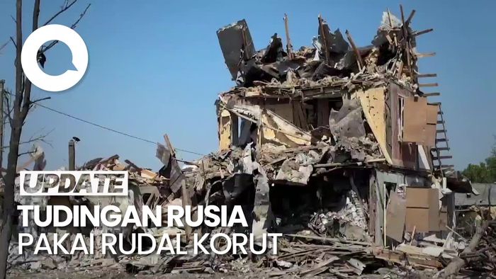Ukraina Tuding Rusia Serang Kyiv Pakai Rudal Balistik Buatan Korut 