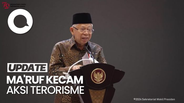  Wapres Maruf: Jihad Bukan Teror, Teror Bukanlah Jihad