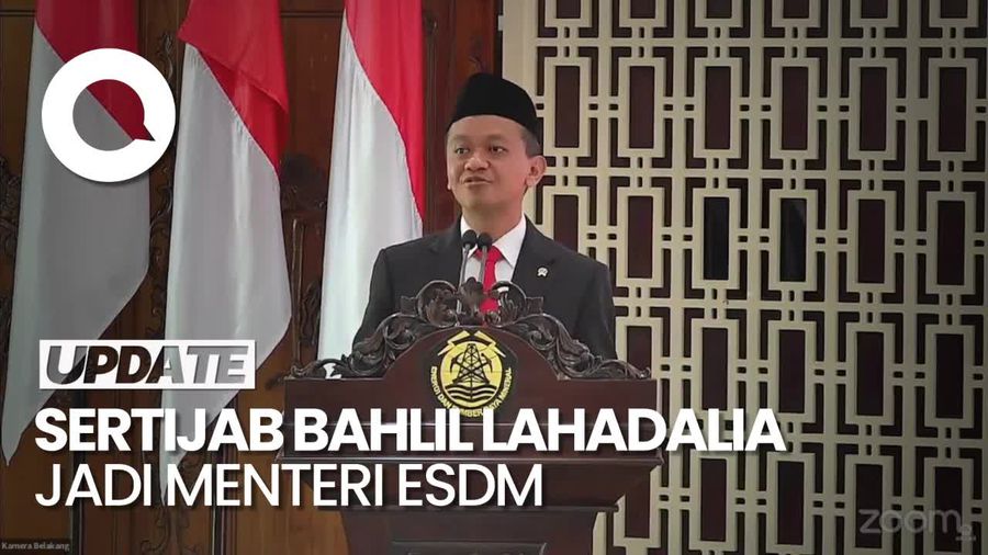 Senyum Bahlil Lahadalia saat Serah Terima Jabatan Jadi Menteri ESDM