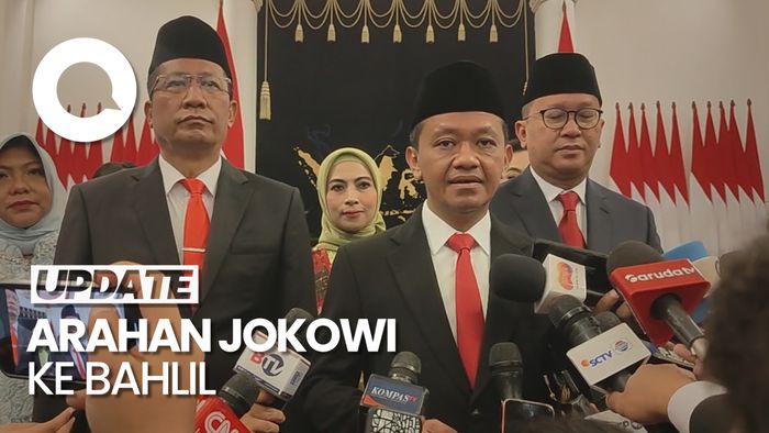 Bahlil Ungkap Arahan Jokowi Seusai Dilantik Jadi Menteri ESDM