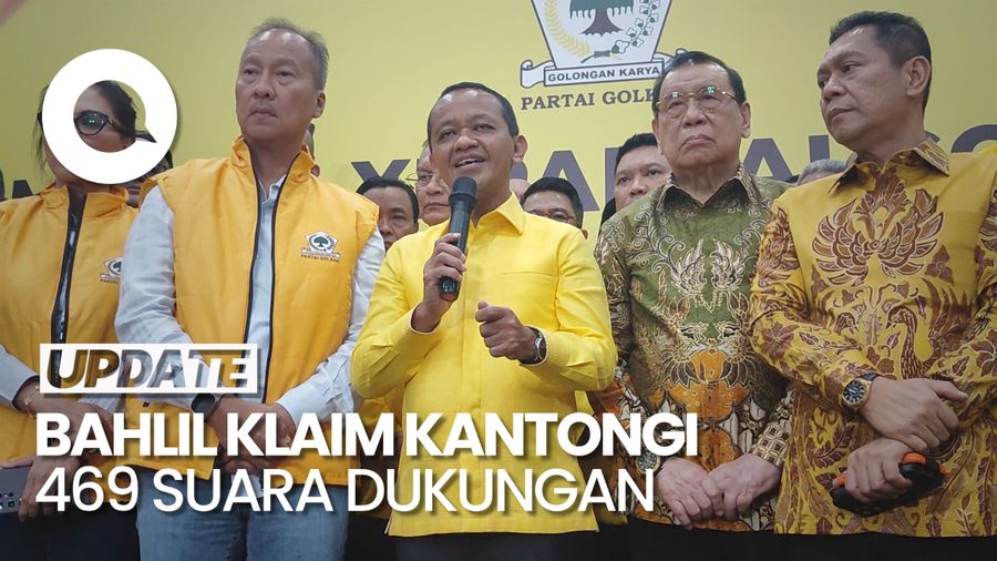 Daftar Jadi Bacaketum Golkar, Bahlil Klaim Kantongi 469 Suara Dukungan