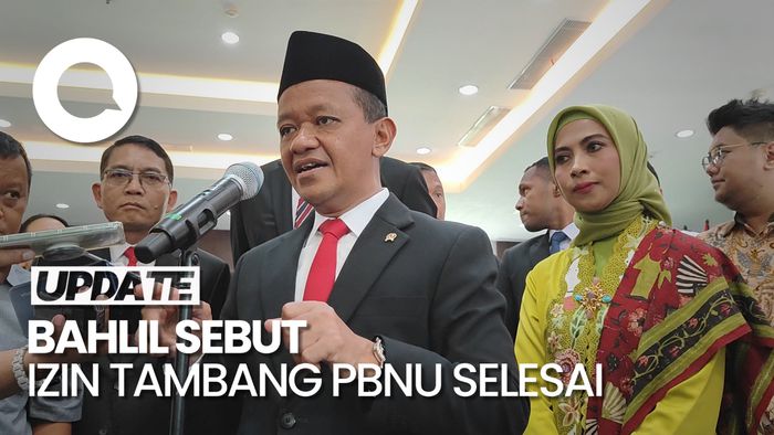 Menteri ESDM Bahlil Sebut Izin Tambang untuk PBNU Rampung