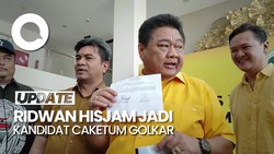 Ridwan Hisjam Jadi Orang Pertama yang Daftar Bakal Caketum Golkar