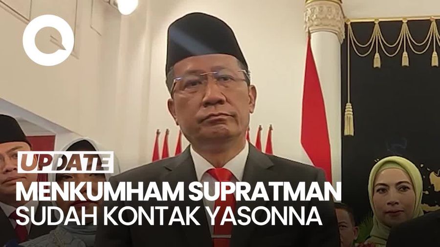 Supratman Ngaku Sudah Kontak Yasonna Sebelum Dilantik Jadi Menkumham