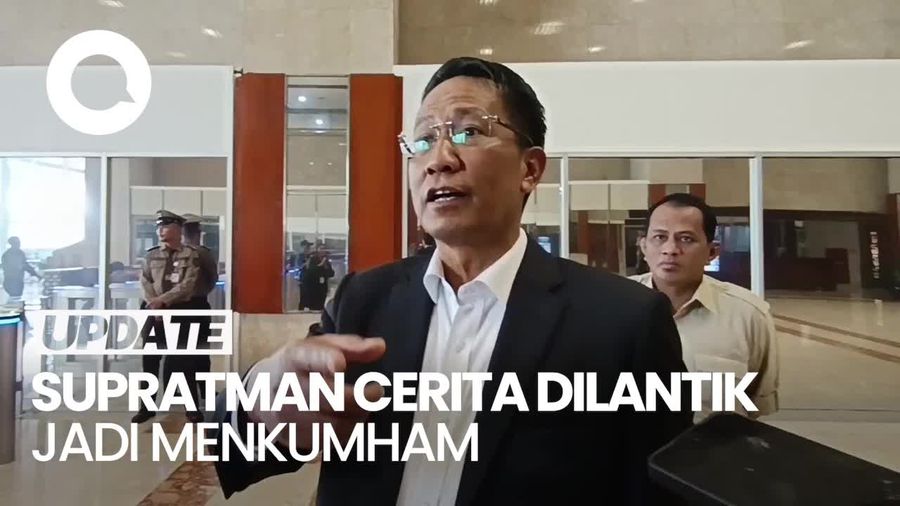 Cerita Supratman Andi Agtas Baru Dikabari Jadi Menkumham Subuh Tadi