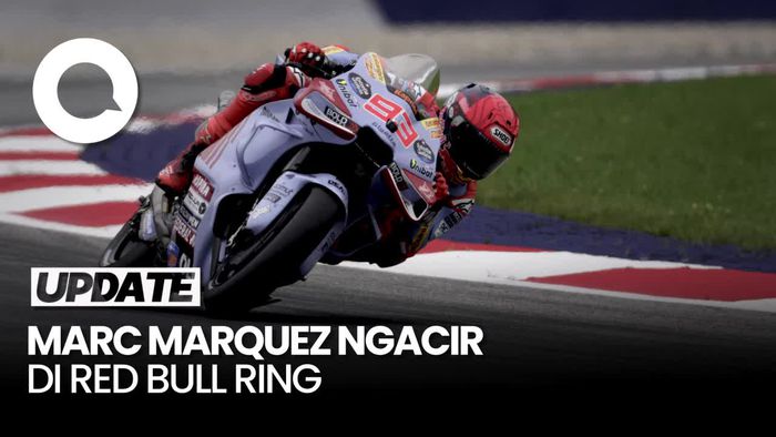 Momen Marc Marquez Ngacir Salip 9 Pembalap di MotoGP Austria 2024