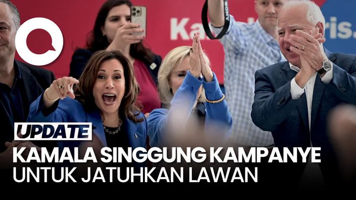 Kamala Harris Sindir Model Kampanye Trump Pengecut