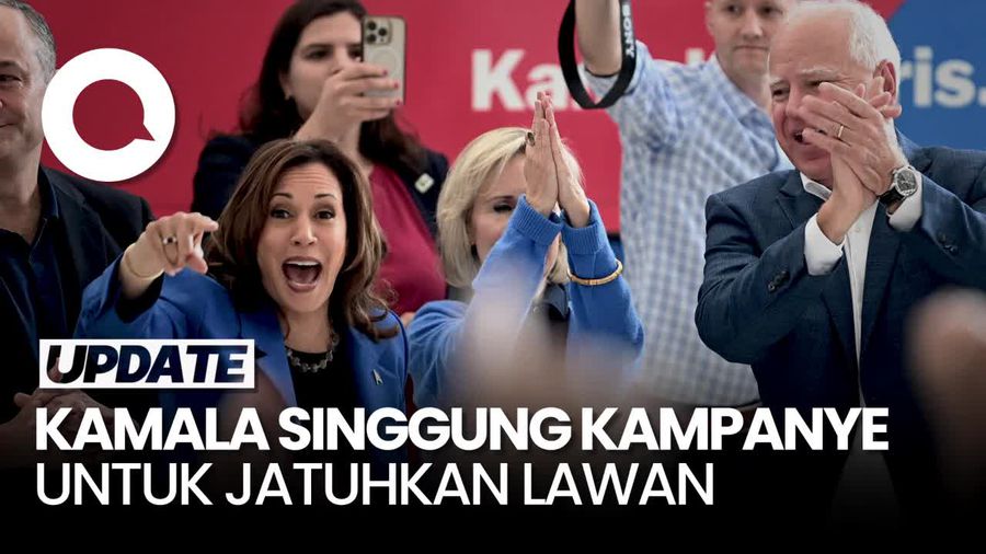 Kamala Harris Sindir Model Kampanye Trump Pengecut