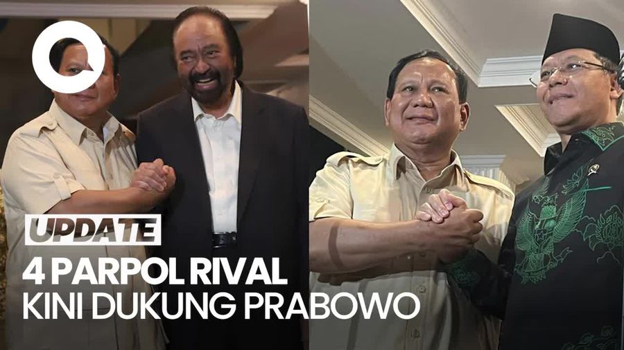 Ramai-ramai Masuk Koalisi Pemerintahan Prabowo-Gibran