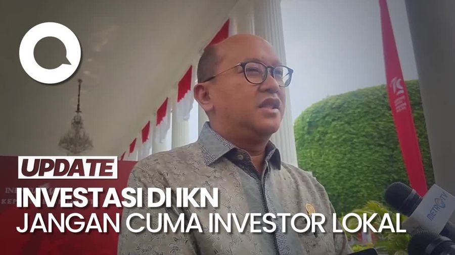 Rosan Dapat Tugas dari Jokowi: Investasi IKN Jangan Cuma Investor Lokal
