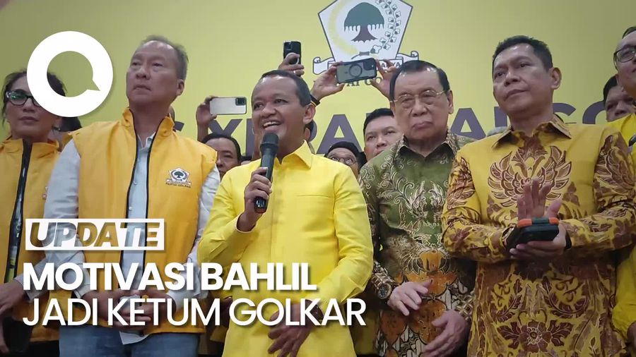 Bahlil Ungkap Motivasinya Mau Jadi Ketum Golkar