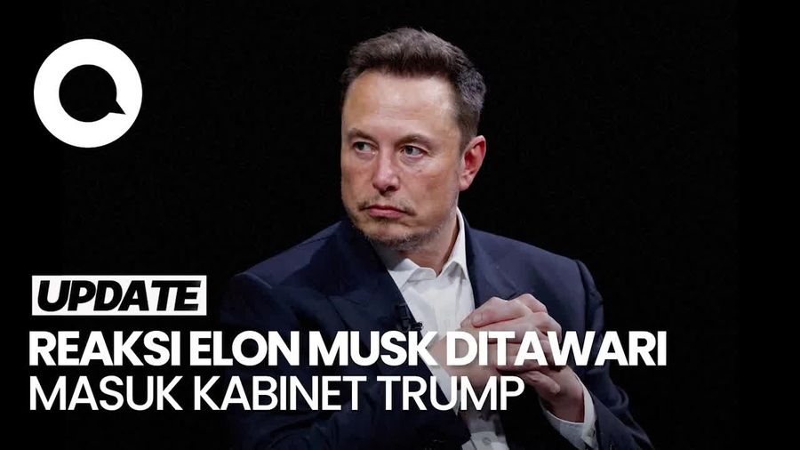 Respons Kocak Elon Musk Terkait Tawaran Menteri dari Donald Trump