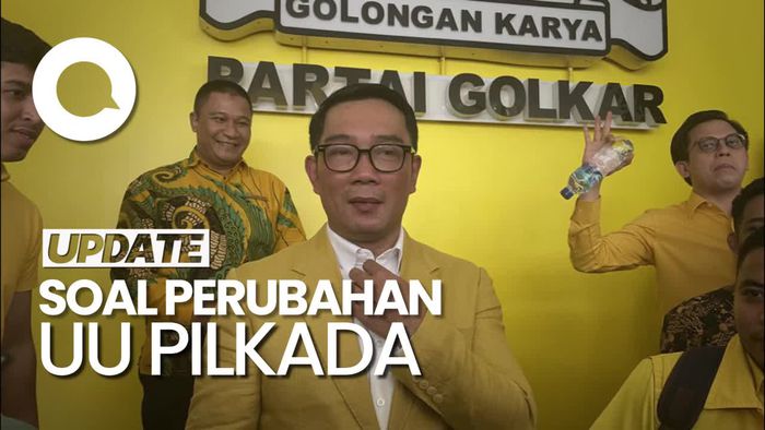 RK Respons Santai Putusan MK soal UU Pilkada