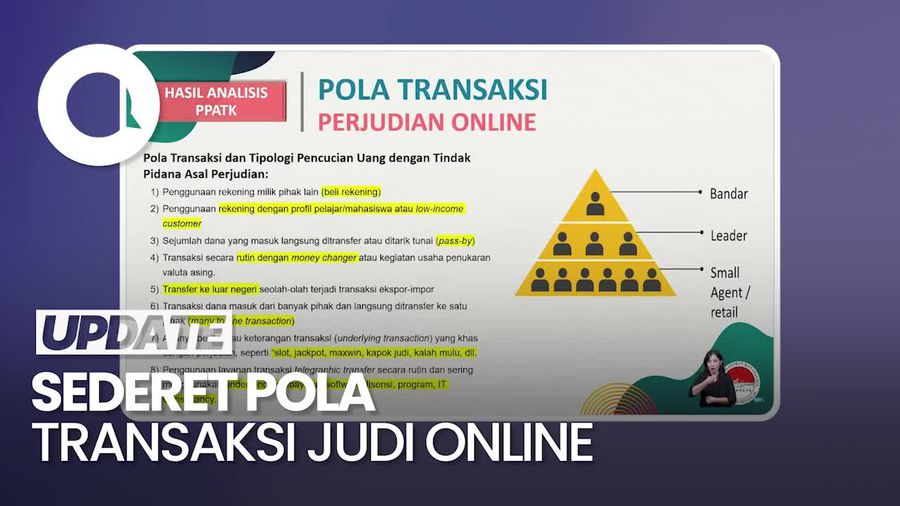 PPATK Ungkap Sederet Pola Transaksi Judi Online