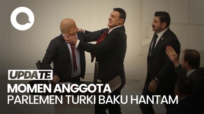 Baku Hantam di Sidang Parlemen Turki Gegara Politisi Oposisi Dicopot