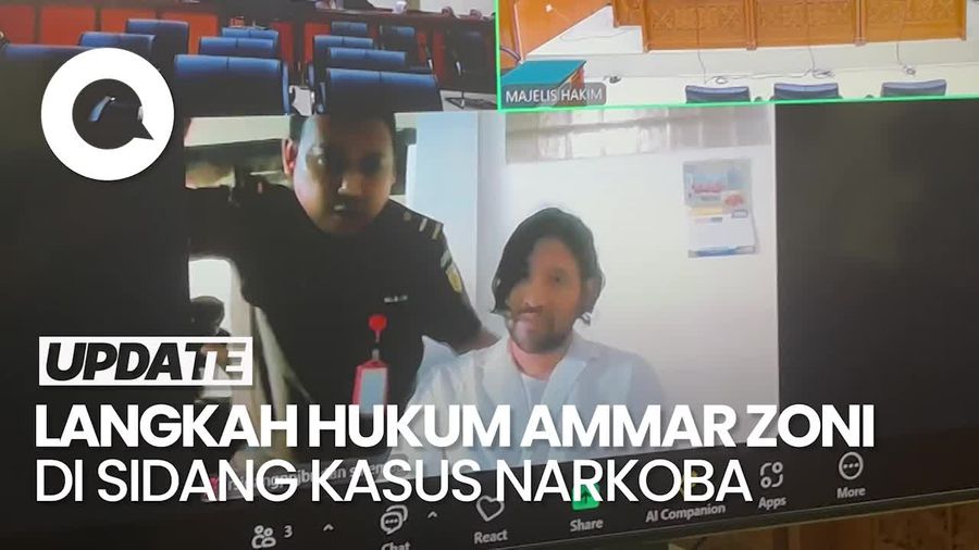Ammar Zoni Siap Ajukan Banding Jika Vonisnya Terlalu Berat