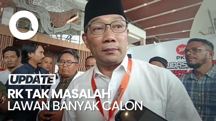 RK Siap Lawan Siapapun di Pilgub Jakarta: Makin Banyak Makin Bagus