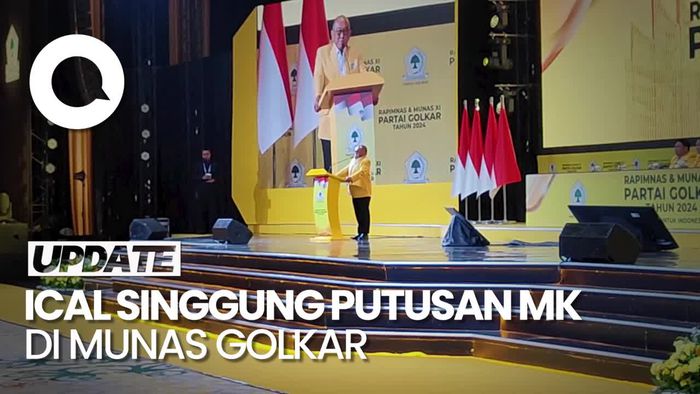 Bicara di Munas Golkar, Ical Minta Ketum Baru Pelajari Putusan MK
