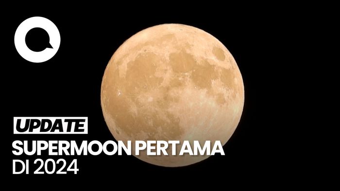 Supermoon Blue Moon di Langit Jakarta hingga Seoul