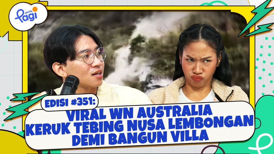 Viral WN Australia Keruk Tebing Nusa Lembongan demi Bangun Villa 