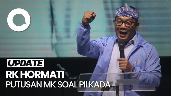 Ridwan Kamil soal Putusan MK Terkait Aturan Pilkada: Kita Hormati
