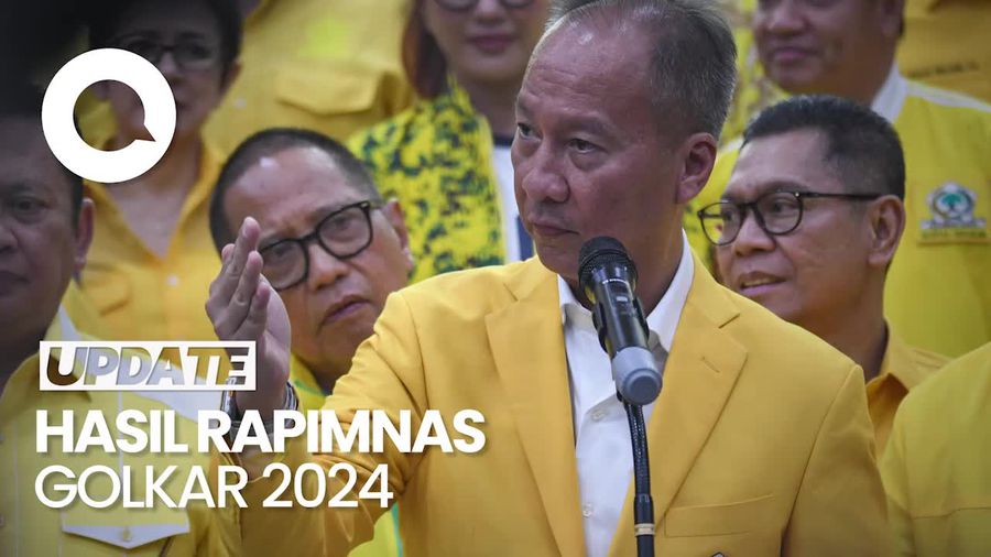 Hasil Rapimnas Golkar: Terima Pengunduran Diri Airlangga-Plt Ketum Pimpin Munas
