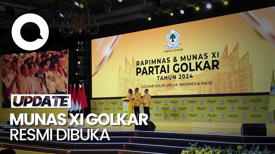 Munas XI Golkar Dibuka, Bamsoet: Mudah-mudahan Besok Pelantikan Ketum