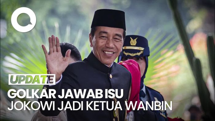 Jokowi Diisukan Jadi Ketua Wanbin, Golkar: Sampai Detik Ini Belum Kedengaran