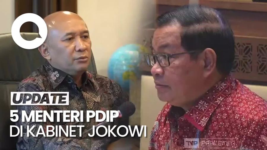 Sisa Menteri PDIP di Kabinet Jokowi Seusai Yasonna Laoly Diganti