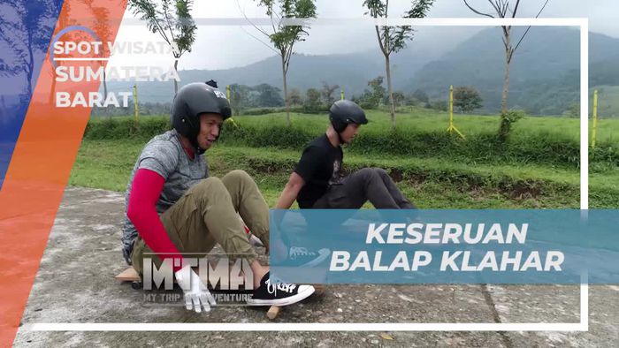 Balap Klahar, Permainan Lokal yang Mirip Dengan Skateboard di Padang Mangatas Sumatera Barat
