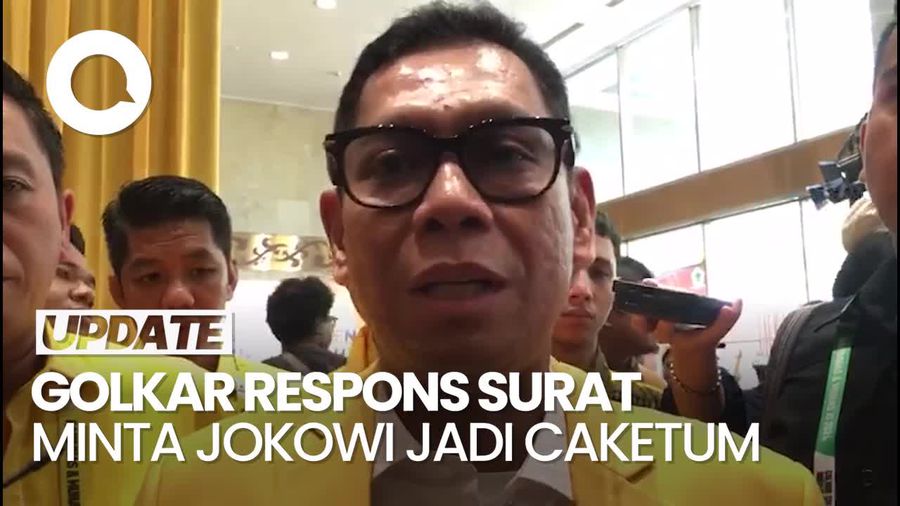 Respons Golkar soal Beredar Surat Minta Jokowi Maju Jadi Caketum Partai