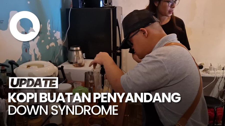 Segarnya Racikan Kopi Buatan Penyandang Down Syndrome