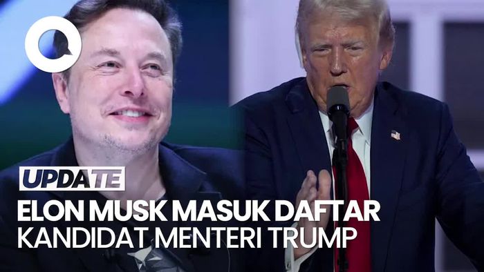 Trump Pertimbangkan Elon Musk Jadi Menteri atau Penasihat